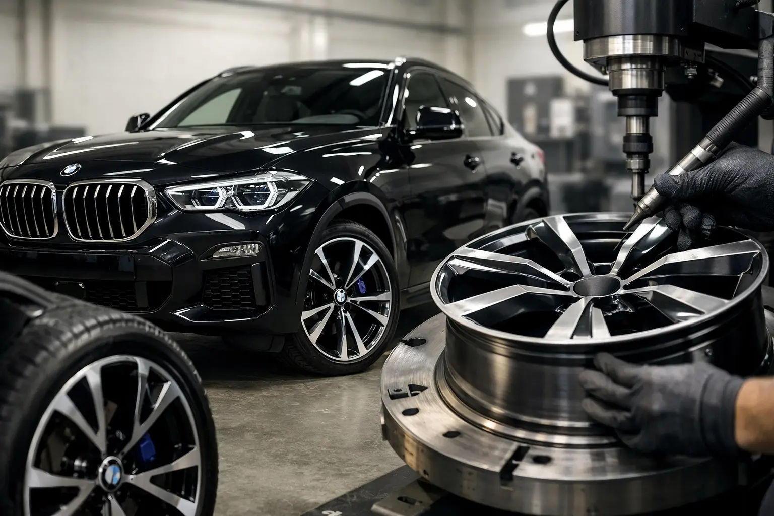 BMW X6 Diamond Cut Repair Example