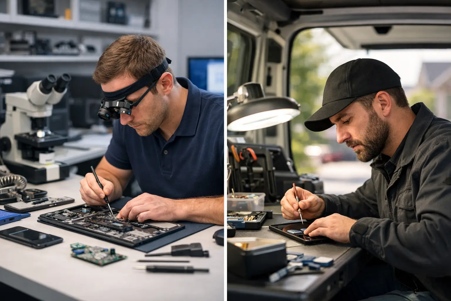 In-House Refurbishment vs Mobile Repair